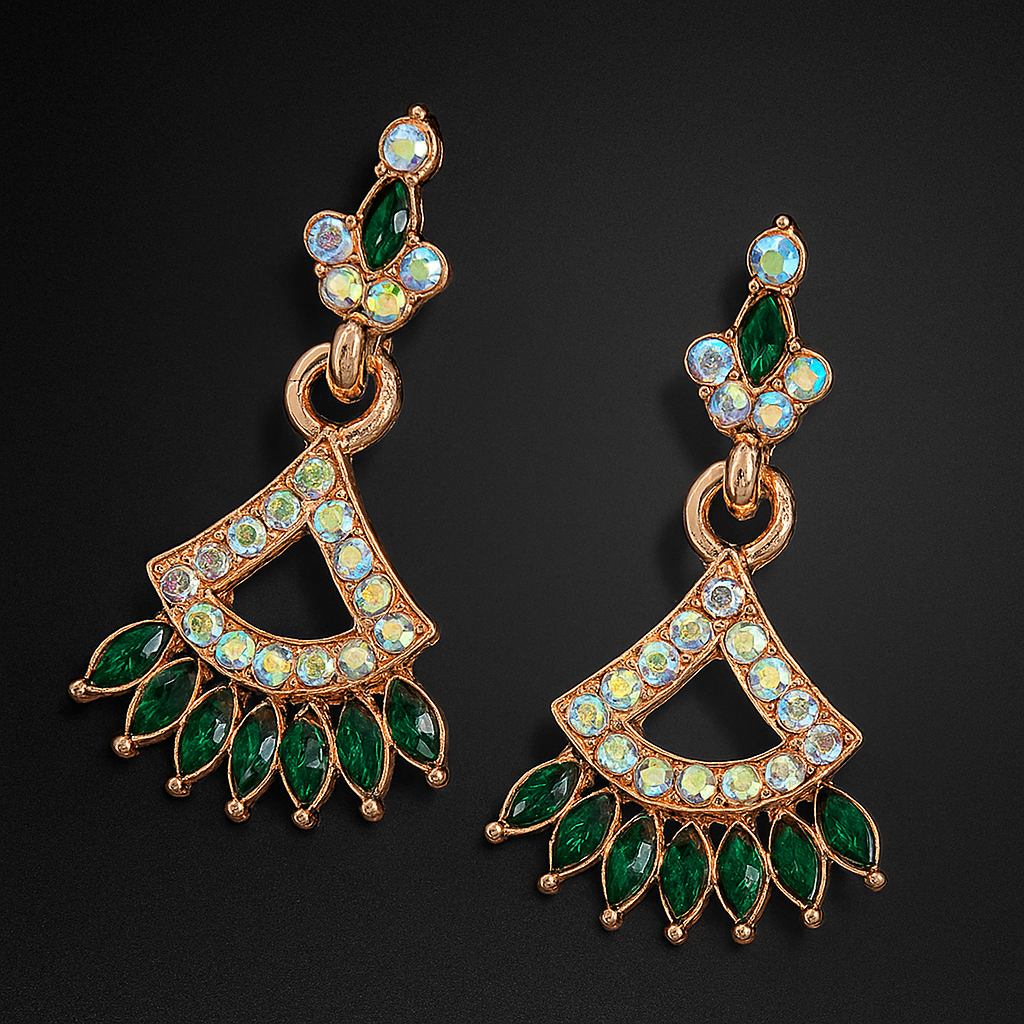 Peacock Style Earrings for Girls and Women