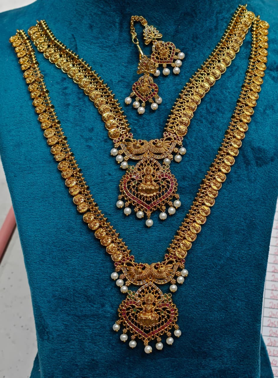 Laxmi Devi Haram Necklace Combo