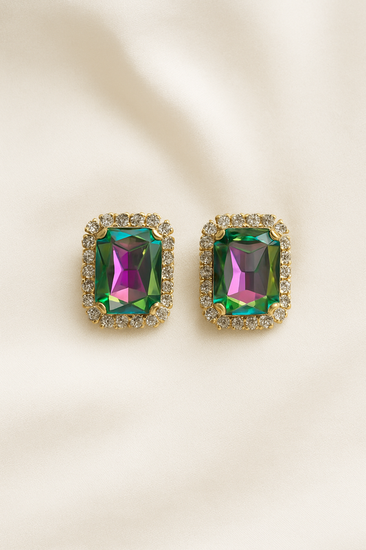 Square Ear Ring For Girls and Women