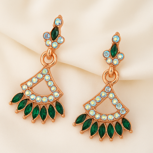 Peacock Style Earrings for Girls and Women
